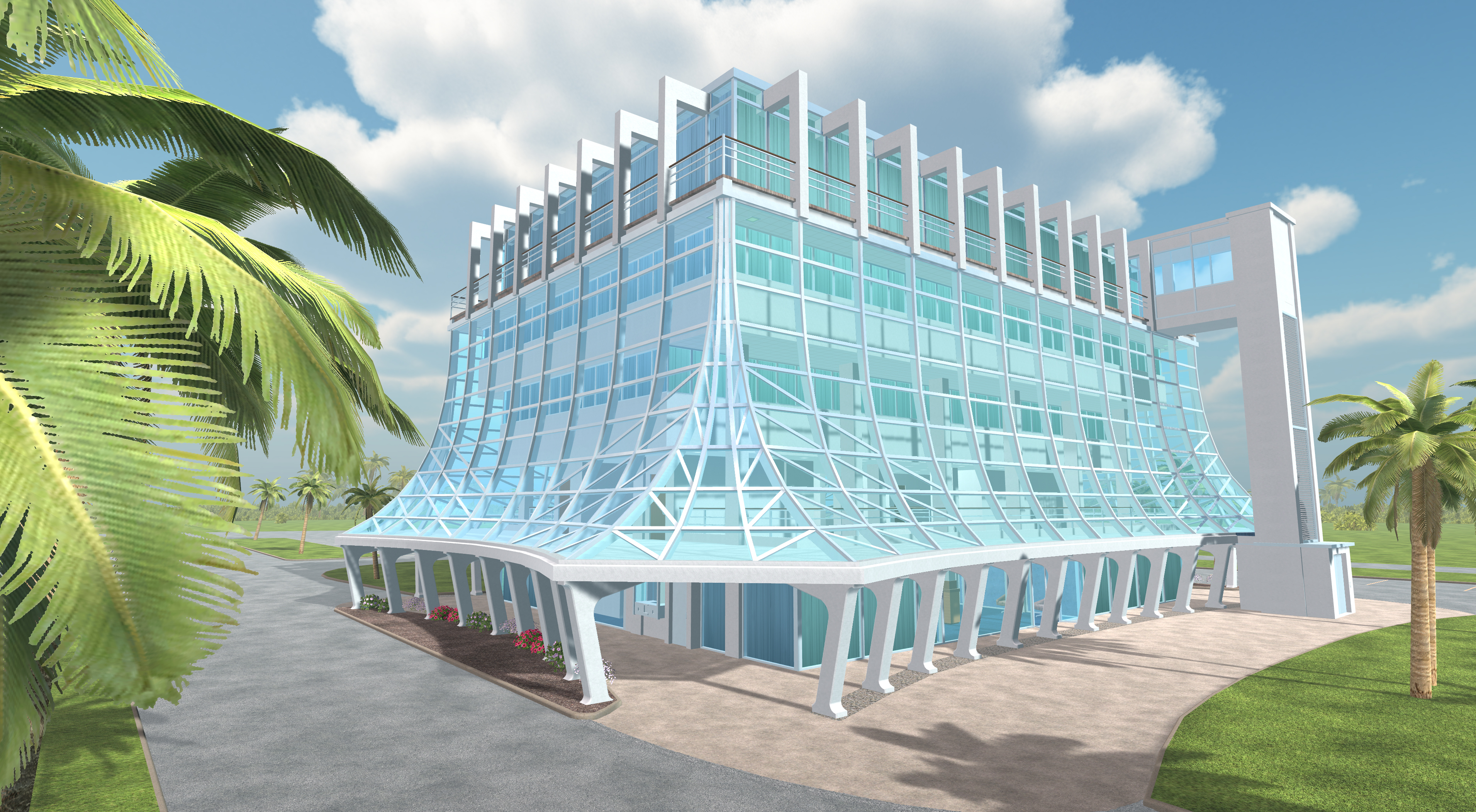 Cocoa Beach Glass Bank