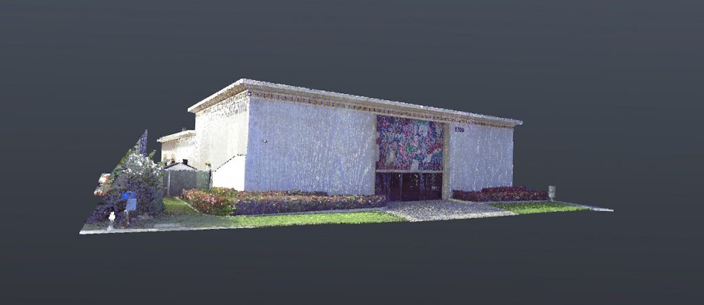 Laser Scan - Former Home Savings and Loan, La Mesa, CA