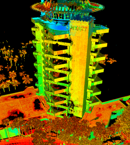 Pier 66 Laser Scan - Intensity