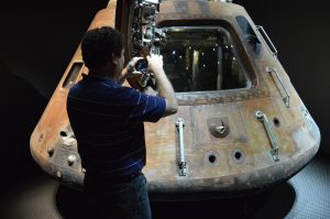 Rob and the Apollo 14 Capsule