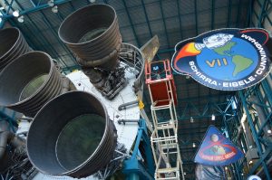 Saturn V F-1 Engines with FARO X330