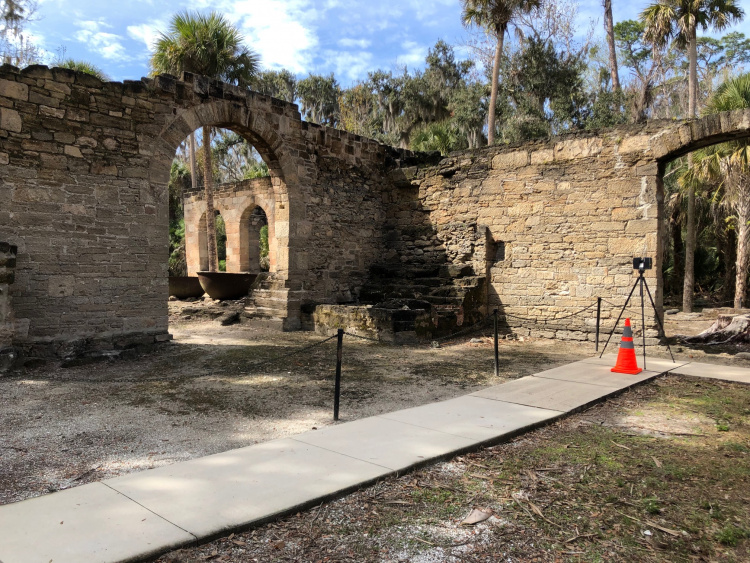 Scanning the Sugar Mill Ruins in New Smyrna
