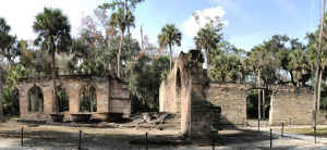 Panorama of Ruins Looking NW