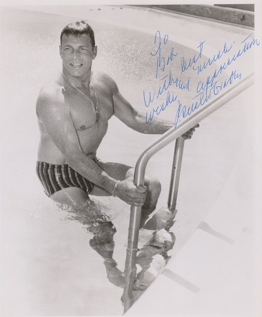 Buster Crabbe Opens CB Recreational Pool