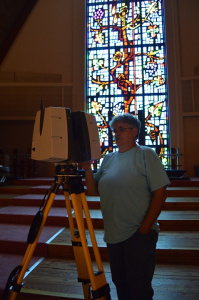 Scanning Interior w/Leica P40