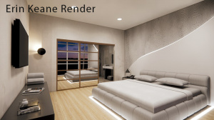 Guest Room Render