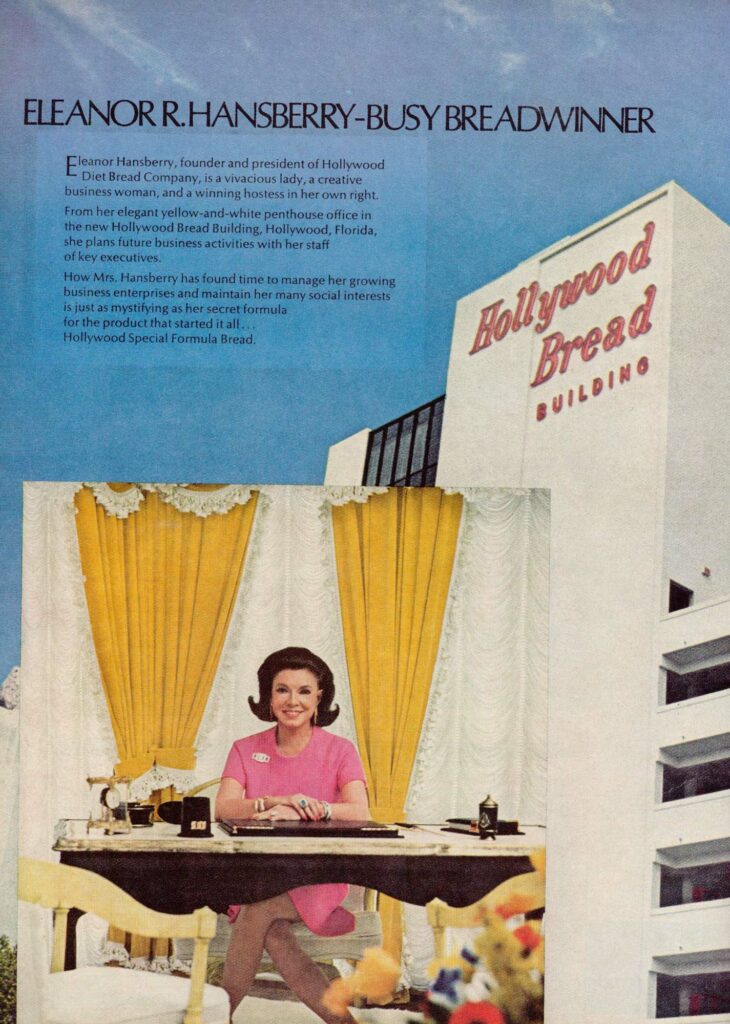 Eleanor Hansberry at the Hollywood Bread Building Office