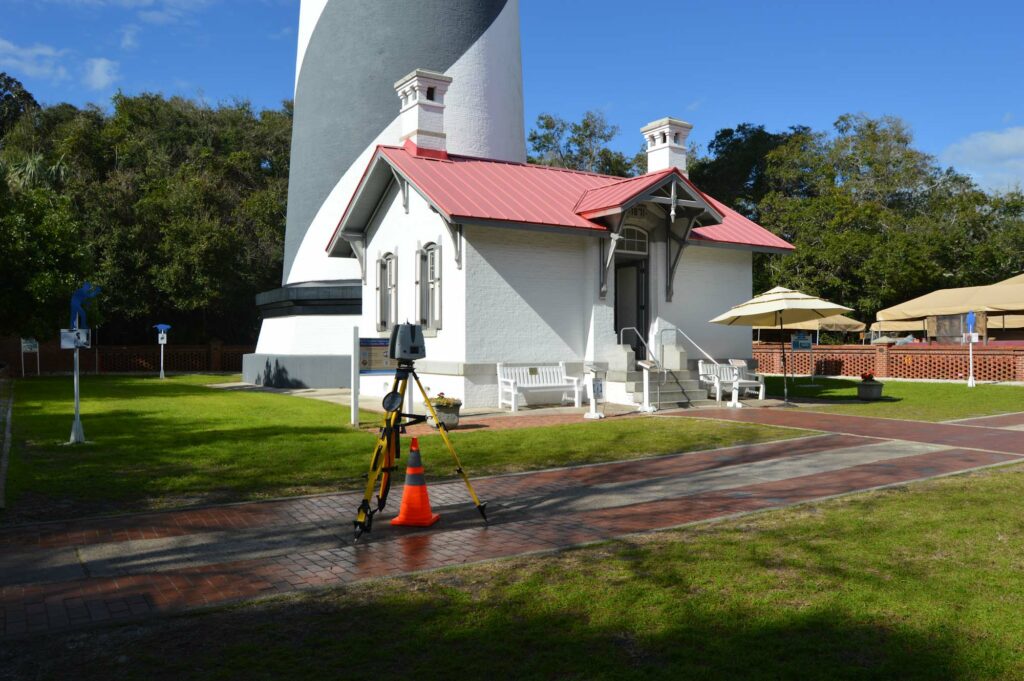 Leica P40 Scanner Near Lighthouse Oil Room