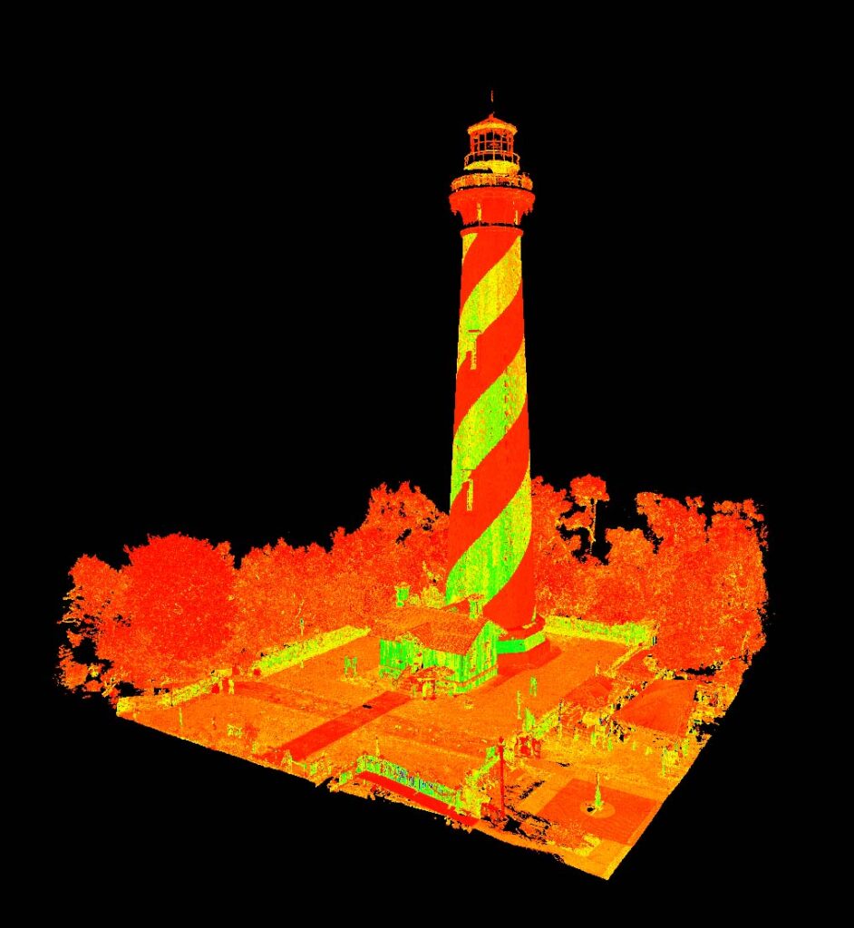 St. Augustine Lighthouse Intensity Scan