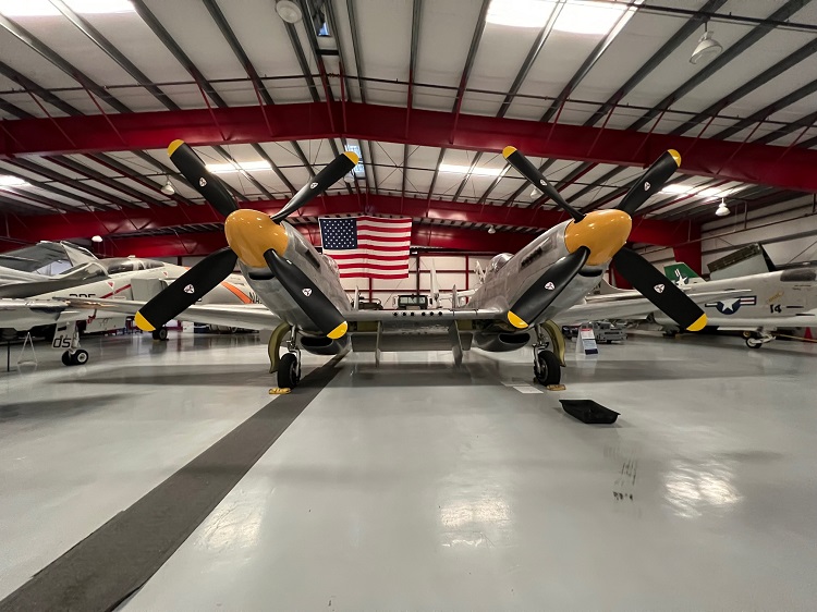 XP-82 at Valiant Air Command