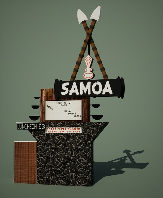 Samoa Lounge Render