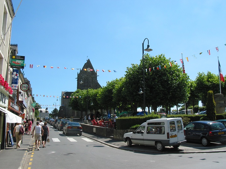 Sainte-Mère-Église street in 2006