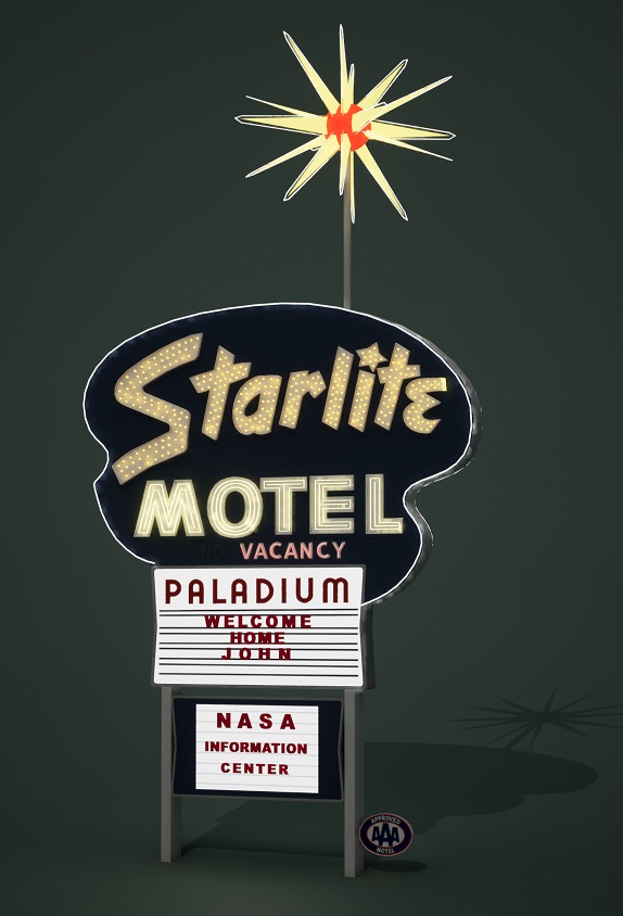 Starlite Model Night Render