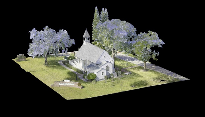 Point Cloud Altamonte Chapel Exterior