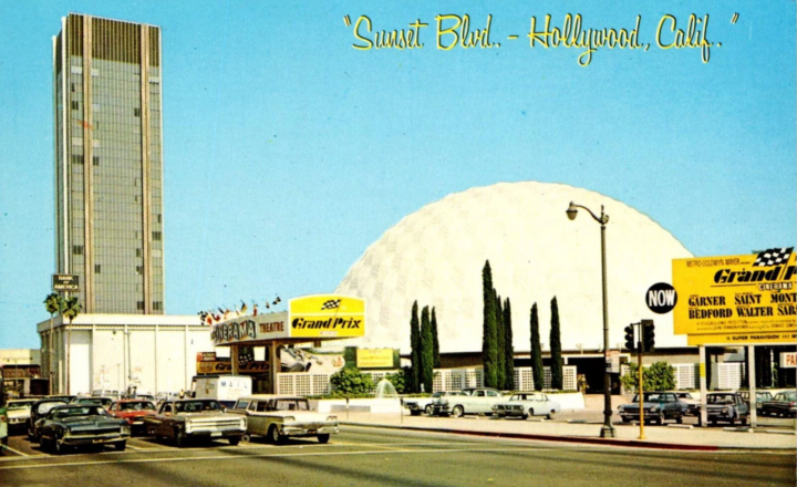 Cinerama Dome Daytime Postcard