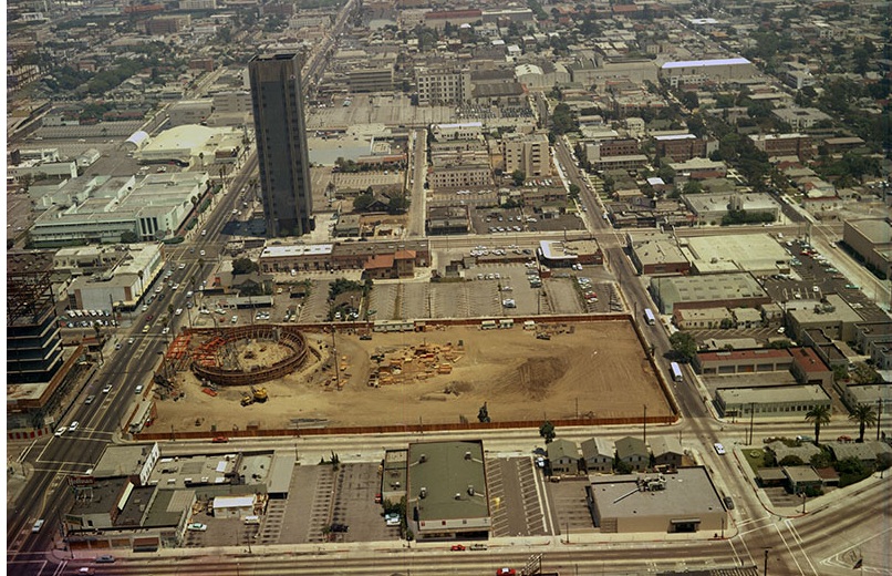 Aerial of Construction Site